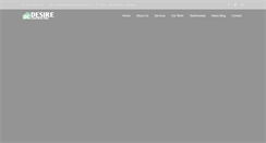 Desktop Screenshot of desirecontracting.com
