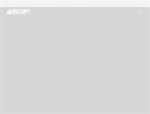 Tablet Screenshot of desirecontracting.com